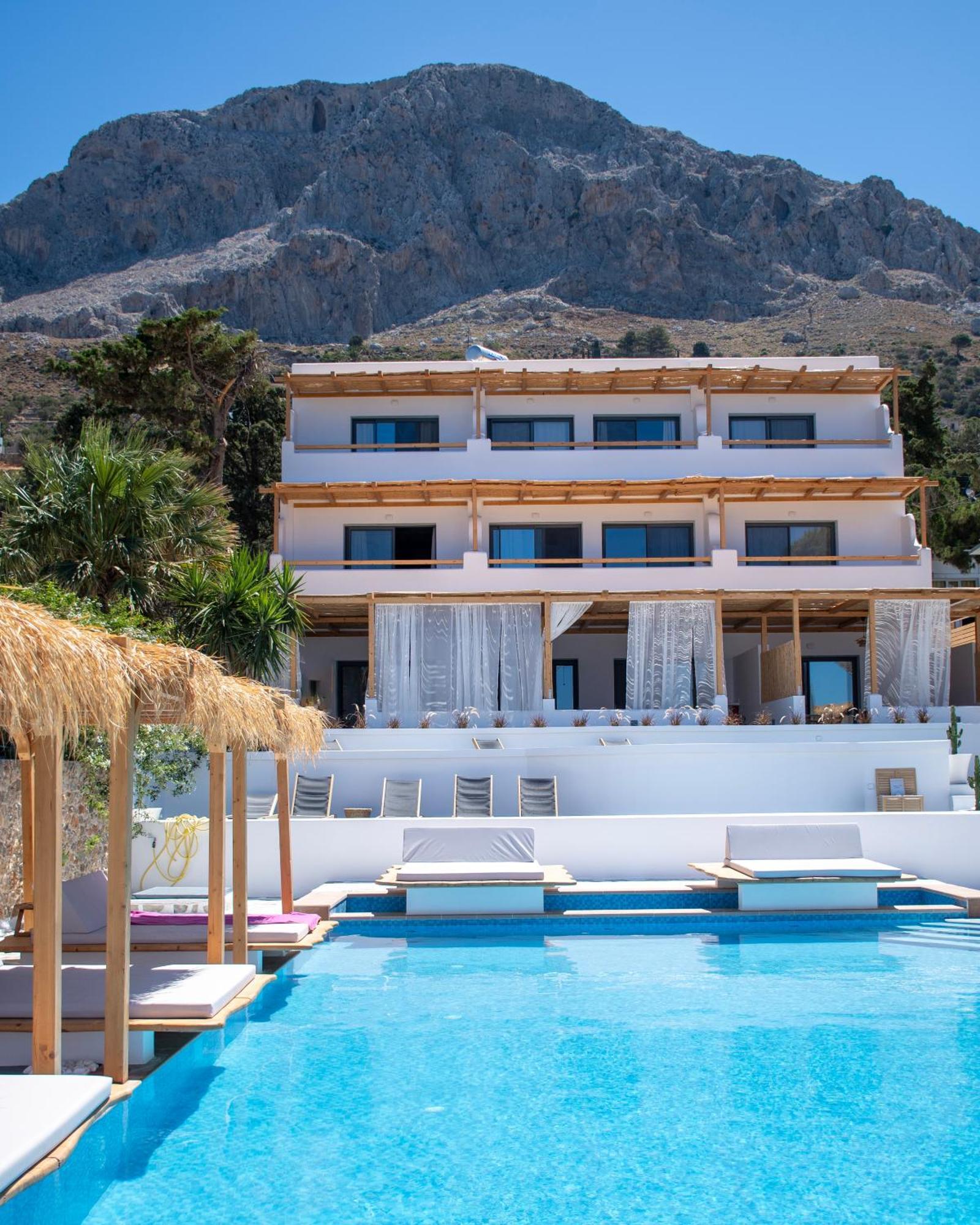 Spongia Hotel Suites & Spa Myrties Dış mekan fotoğraf